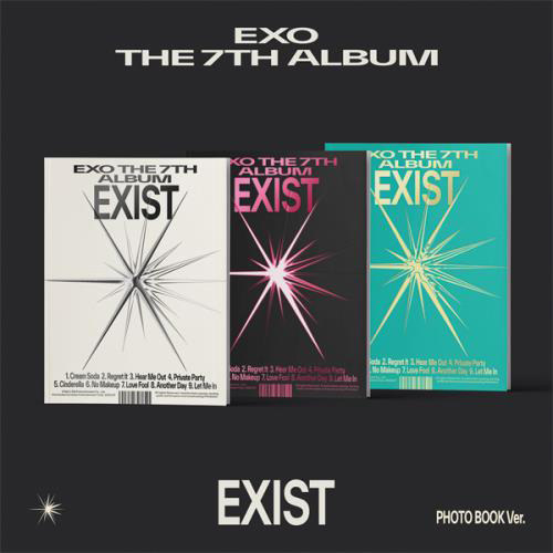 EXO - 7TH ALBUM [EXIST] (Photobook Ver.) (O) (e) (x) kaeguli kpop shop albums and merchandise