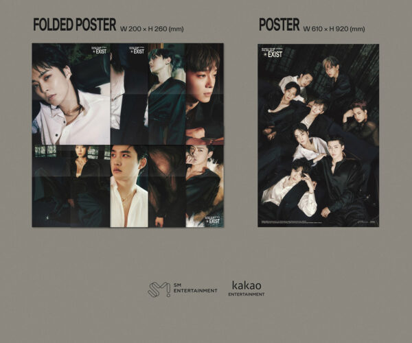 EXO - 7TH ALBUM [EXIST] Digipack Ver. (suho) ( xiumin) (baekhyun) (chen) (chanyeol) (d.0.) (kai) (sehun) kaeguli kpop shop albums and merchandise