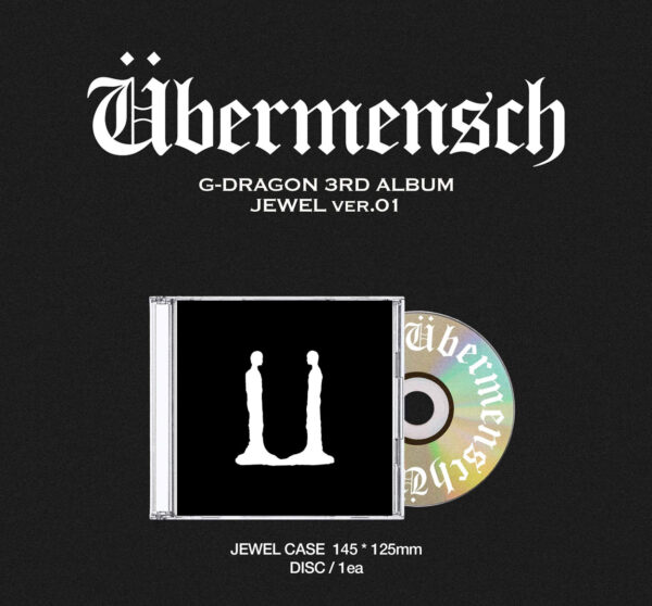 G-DRAGON - 3rd mini album [Ubermensch] (JEWEL ver.) (4) (2) (3) (1) kaeguli kpop shop albums and merchandise