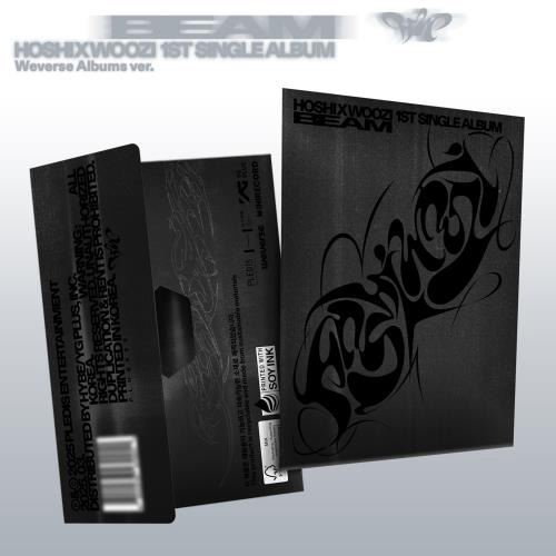 HOSHI X WOOZI (SEVENTEEN)- 1st Single Album 'BEAM' Weverse Albums ver. kaeguli kpop shop albums and merchandise