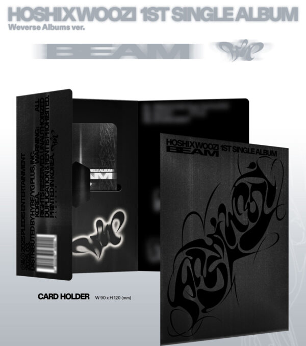 HOSHI X WOOZI (SEVENTEEN)- 1st Single Album 'BEAM' Weverse Albums ver. kaeguli kpop shop albums and merchandise