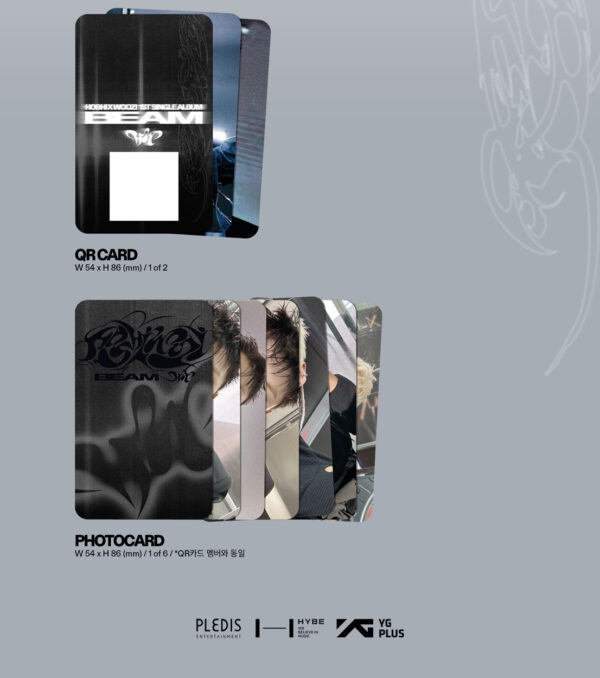 HOSHI X WOOZI (SEVENTEEN)- 1st Single Album 'BEAM' Weverse Albums ver. kaeguli kpop shop albums and merchandise