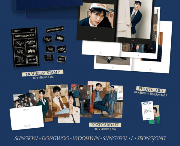 INFINITE - 8th mini album [LIKE INFINITE] Limited Deluxe ver. kaeguli kpop shop albums and merchandise