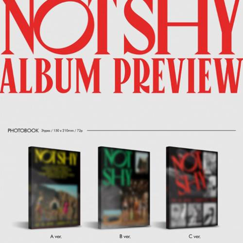 ITZY - 3RD MINI ALBUM [NOT SHY] (a) (b) (c) kaeguli kpop shop albums and merchandise