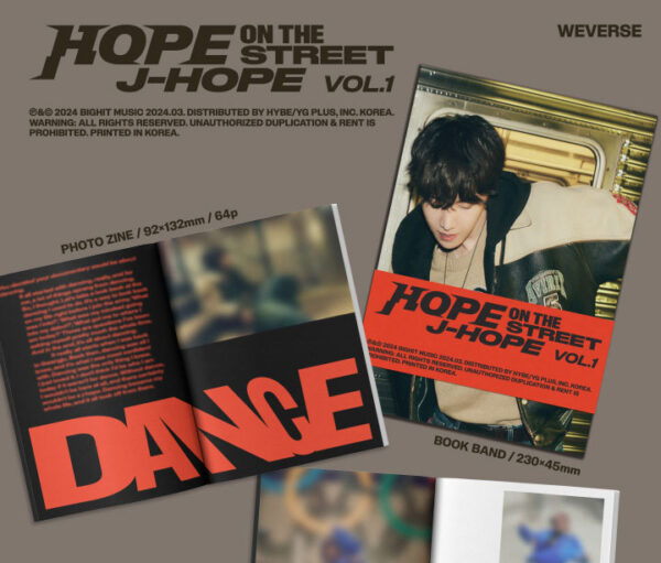 J-HOPE (BTS) - [HOPE ON THE STREET VOL.1] (Weverse Ver.)
