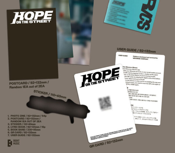 J-HOPE (BTS) - [HOPE ON THE STREET VOL.1] (Weverse Ver.)