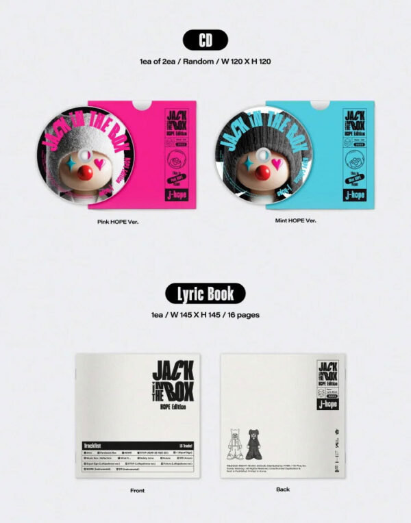j-hope - Jack In The Box (HOPE Edition) kaegui kpop shop albums and merchandise