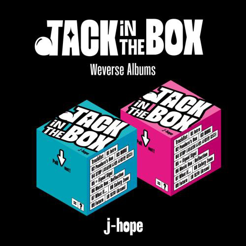 j-hope - Jack In The Box (Weverse Album) Pink Version (blue version) kaegui kpop shop albums and merchandise