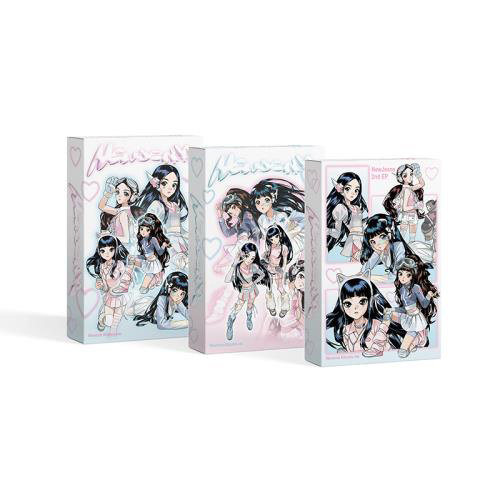 NewJeans - 2nd EP Album [Get Up] Weverse Ver. (a 9pink title)) (b (blue title)) (c small title )) kaeguli kpop shop albums and merchandise