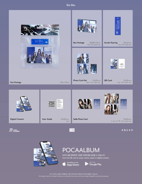 NMIXX - 4th mini album [Fe3O4: FORWARD] (Platform Album POCAALBUM Ver.) (READY Ver.) (go ver.) kaeguli kapop shop albums and merchandise
