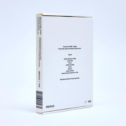 RM - Indigo (Book Edition) kaegui kpop shop albums and merchandise