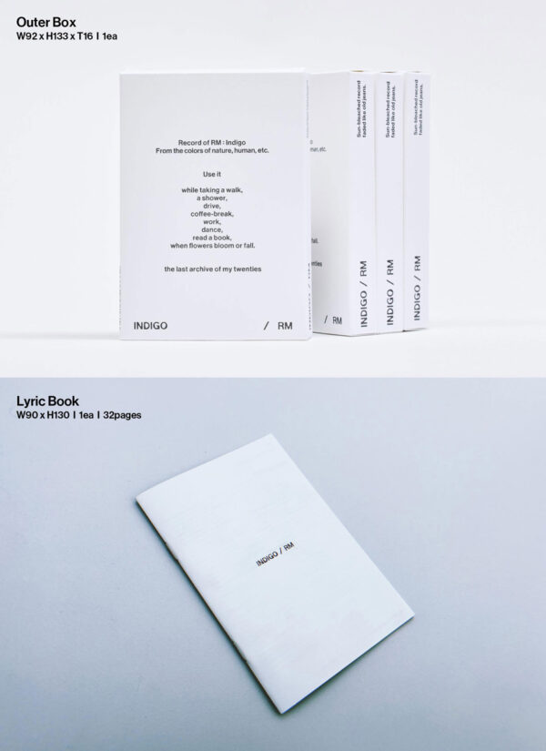 RM - Indigo Postcard Edition (Weverse Albums ver.) kaegui kpop shop albums and merchandise
