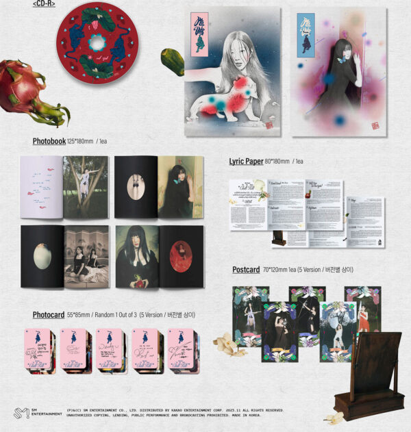 Red Velvet - 3RD ALBUM [Chill Kill] (Package Ver.) (JOY) (yeri) (wendy) kaeguli kpop album and merchandise