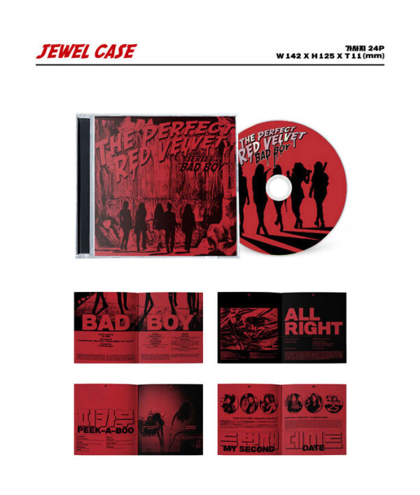 Red Velvet - The 2nd Album Repackage [The Perfect Red Velvet] kaeguli kpop album and merchandise