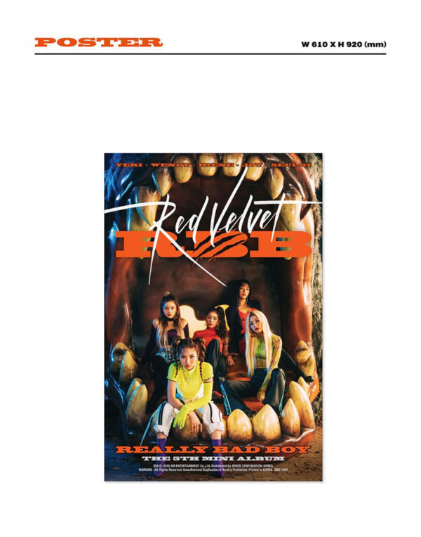Red Velvet - 5TH MINI ALBUM [RBB] kaeguli kpop album and merchandise