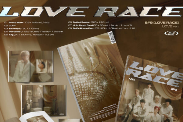 SF9 - 15th mini album [LOVE RACE] (RACE Ver.) (love ver.) kaeguli kpop shop albums and merchandise