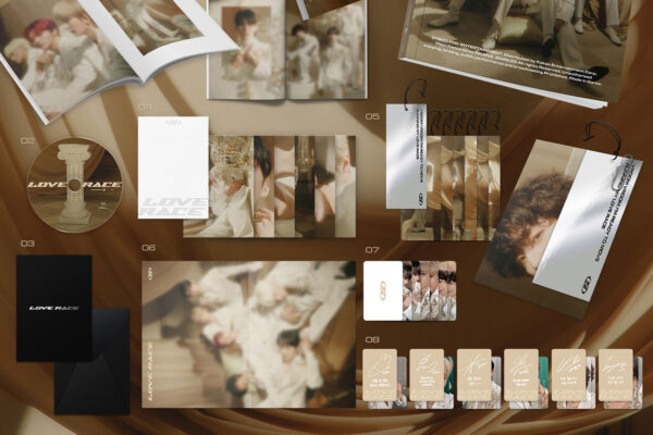 SF9 - 15th mini album [LOVE RACE] (RACE Ver.) (love ver.) kaeguli kpop shop albums and merchandise