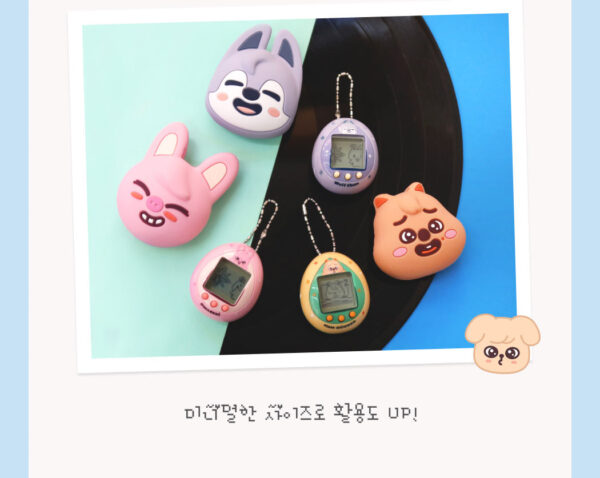 Stray Kids SKZOO TAMAGOCHI & CASE SET (Wolf Chan) (dwaekki) (leebit) (liniret) (han quokka) (bbokari) ( puppym) (foxl.ny) kaeguli kpop shop albums and merchandise