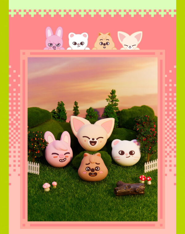 Stray Kids SKZOO TAMAGOCHI & CASE SET (Wolf Chan) (dwaekki) (leebit) (liniret) (han quokka) (bbokari) ( puppym) (foxl.ny) kaeguli kpop shop albums and merchandise