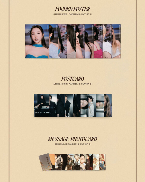 TWICE - 12TH MINI ALBUM [READY TO BE] (ready (pink)) (to (black)) (be (brown)) kaeguli kpop shop albums and merchandise