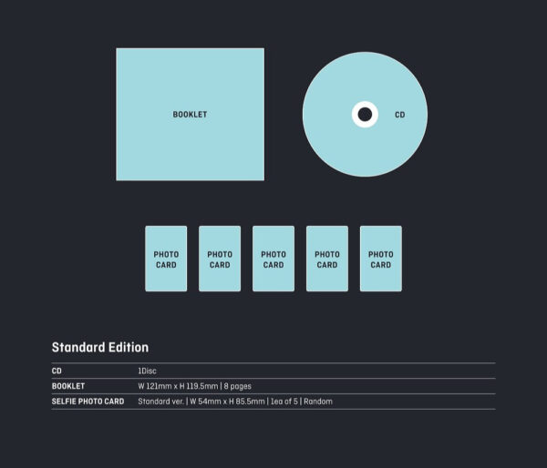 TOMORROW X TOGETHER (TXT) - JAPAN 4TH SINGLE ALBUM [CHIKAI] (STANDARD) kaeguli kpop album and merchandise