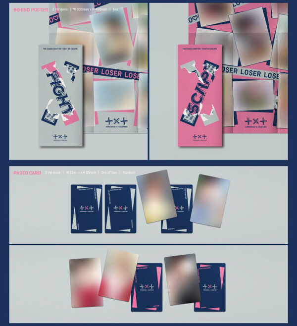 TXT - [Repackage : FIGHT OR ESCAPE] (fight) (escape) kaeguli kpop shop albums and merchandise
