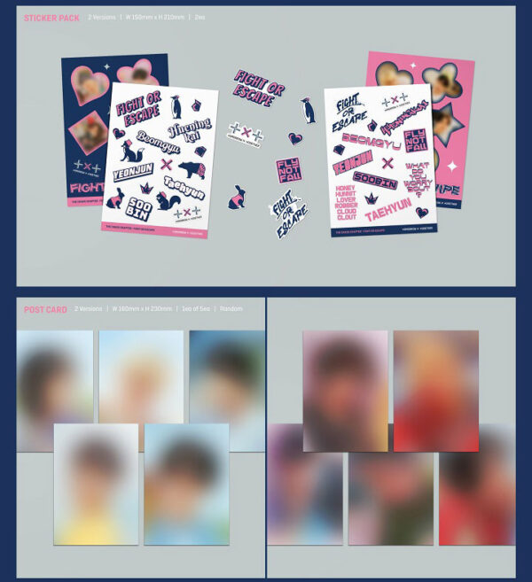 TXT - [Repackage : FIGHT OR ESCAPE] (fight) (escape) kaeguli kpop shop albums and merchandise