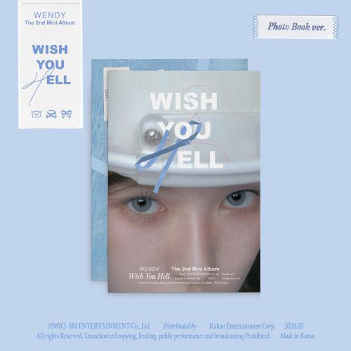 Wendy (Red Velvet) - 2ND MINI ALBUM [Wish You Hell] (PHOTOBOOK Ver.) kaeguli kpop album and merchandise