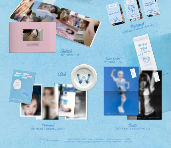 Wendy (Red Velvet) - 2ND MINI ALBUM [Wish You Hell] (PHOTOBOOK Ver.) kaeguli kpop album and merchandise