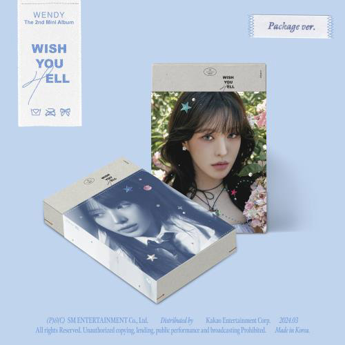 Wendy (Red Velvet) - 2ND MINI ALBUM [Wish You Hell] (PACKAGE Ver.) kaeguli kpop album and merchandise