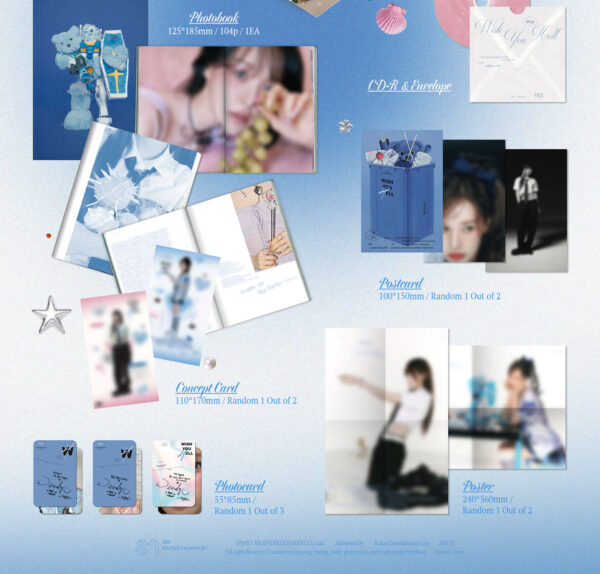 Wendy (Red Velvet) - 2ND MINI ALBUM [Wish You Hell] (PACKAGE Ver.) kaeguli kpop album and merchandise