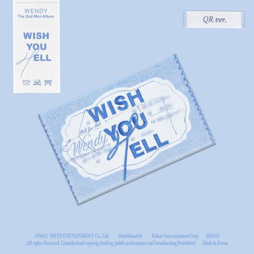 Wendy (Red Velvet) - 2ND MINI ALBUM [Wish You Hell] (QR Ver.) kaeguli kpop album and merchandise