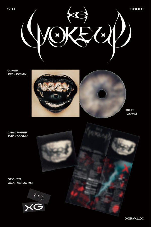 XG - 5TH SINGLE ALBUM [WOKE UP] (First Press Limited Edition) kaeguli kapop shop albums and merchandise