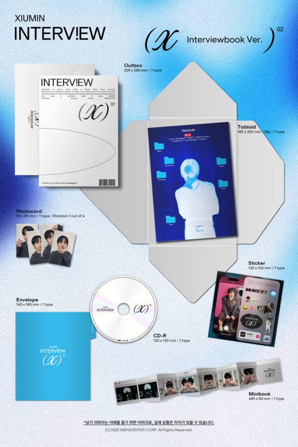 XIUMIN (EXO) - [Interview X] (Interviewbook Ver.) kaeguli kpop shop albums and merchandise