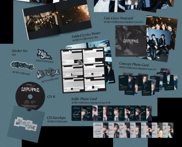 AMPERS&ONE - 2nd mini album [WILD & FREE] (Kick ver.) kaeguli kpop shop albums and merchandise