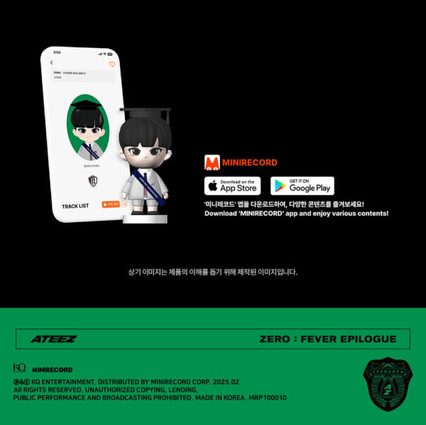 ATEEZ - REPACKAGE EP [ZERO : FEVER EPILOGUE] (FIGURE Ver.) kaeaguli kpop shop albums and merchandise