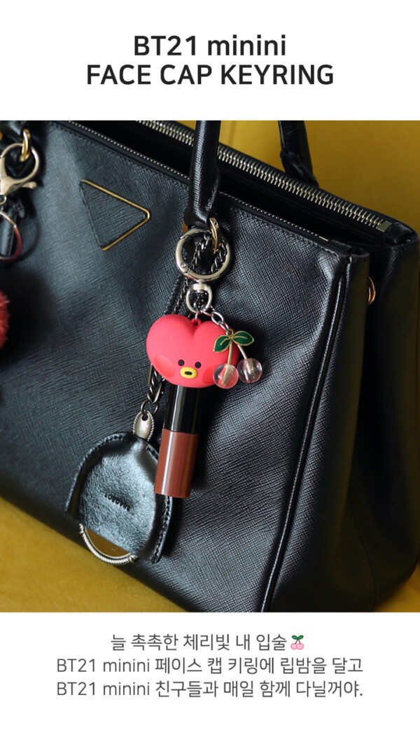 BTS - BT21 minini [FACE CAP KEYRING] TATA chimmy koya shooky mang rj cooky kaeguli kpop shop albums and merchandise