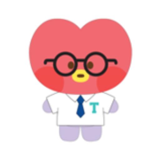 BTS - BT21 PLUSH KEYRING GLASSES (TATA) (cooky) (chimmy) (rj) (koya) (shooky) (mang) kaeguli kpop shop albums and merchandise