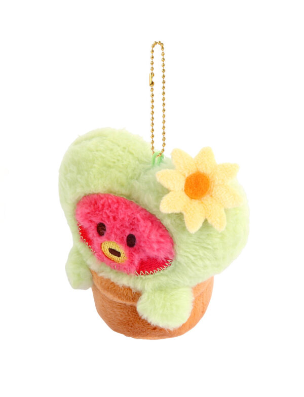BTS - BT21 PLUSH KEYRING [GREEN] TATA chimmy koya shooky mang rj kaeguli kpop shop albums and merchandise