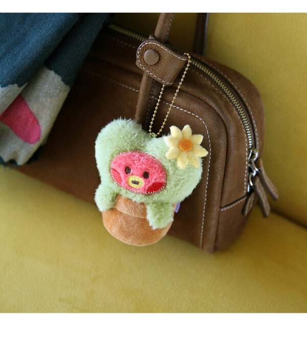 BTS - BT21 PLUSH KEYRING [GREEN] TATA chimmy koya shooky mang rj kaeguli kpop shop albums and merchandise