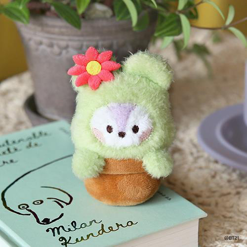 BTS - BT21 PLUSH KEYRING [GREEN] MANG kaeguli kpop shop albums and merchandise