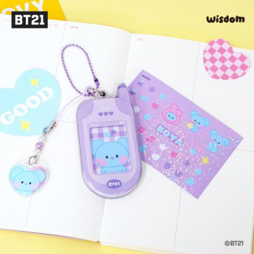 BTS - BT21 RETRO PHONE KEYRING (KOYA) kaeguli kpop shop albums and merchandise