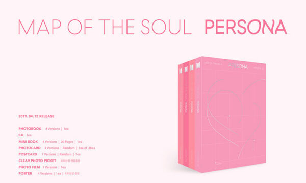 BTS - 6TH MINI ALBUM [MAP OF THE SOUL : PERSONA] (04 Ver.) (01 ver.) ( 02 ver.) ( 03 ver.) kaeguli kpop shop albums and merchandise