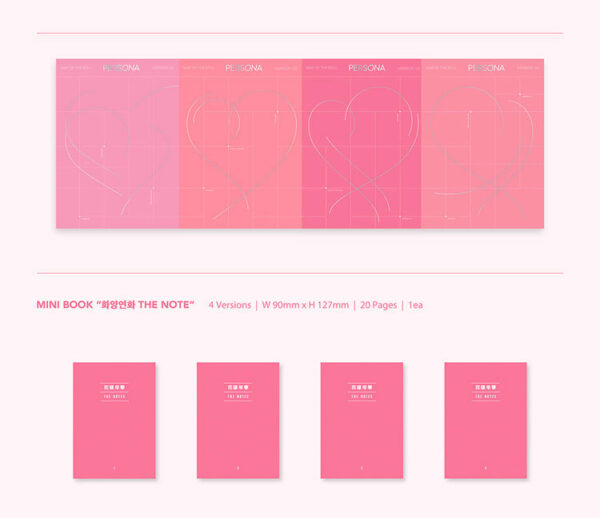 BTS - 6TH MINI ALBUM [MAP OF THE SOUL : PERSONA] (04 Ver.) (01 ver.) ( 02 ver.) ( 03 ver.) kaeguli kpop shop albums and merchandise