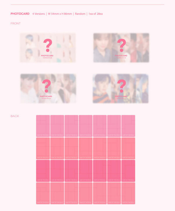 BTS - 6TH MINI ALBUM [MAP OF THE SOUL : PERSONA] (04 Ver.) (01 ver.) ( 02 ver.) ( 03 ver.) kaeguli kpop shop albums and merchandise
