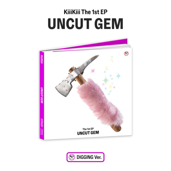 KiiiKiii - 1st mini album [UNCUT GEM] (DIGGING ver.) kaeaguli kpopshop albums and merchandise