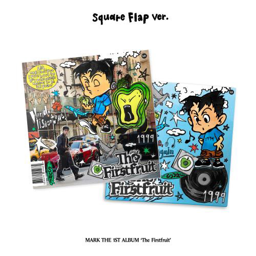 MARK (NCT Dream) (NCT 127) - 1st Full Album [The Firstfruit] (Square Flap Ver.) (A) (b) kaeguli kpop shop albums and merchandise