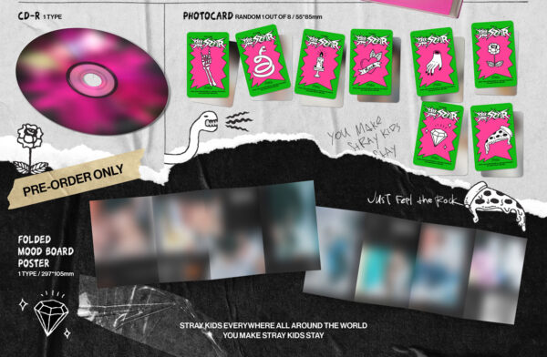 Stray Kids - 8th Mini Album [Rock Star] (Headliner Ver.)kaeguli kpop shop albums and merchandise