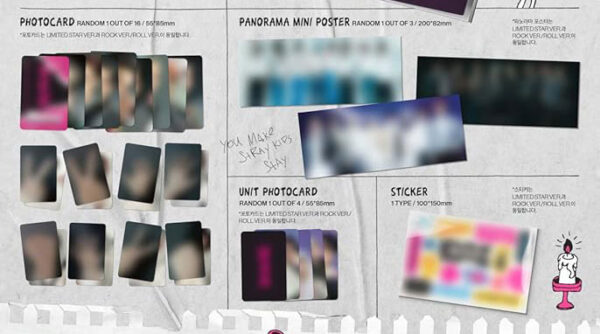 Stray Kids - 8th Mini Album [Rock Star] (Headliner Ver.)kaeguli kpop shop albums and merchandise
