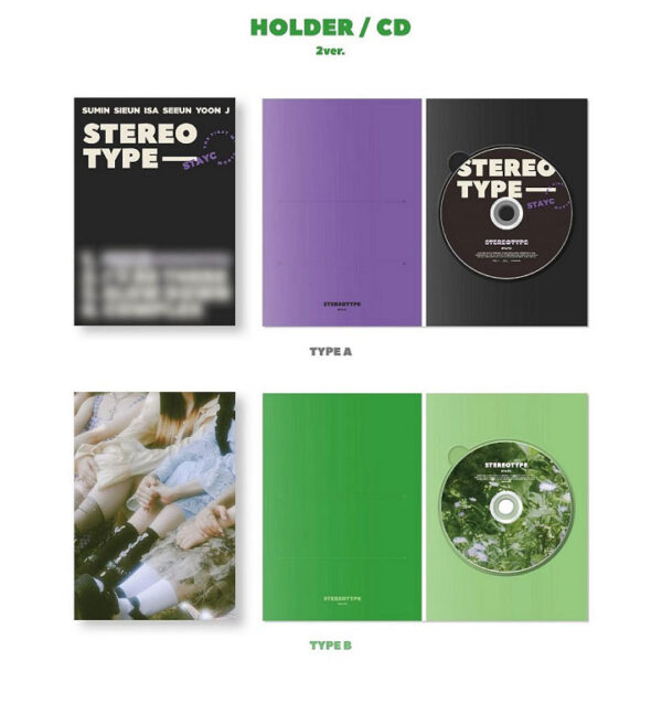 STAYC - 5th Single Album [STEREOTYPE] (ON AIR Ver.) (born ver.) kaeaguli kpopshop albums and merchandise